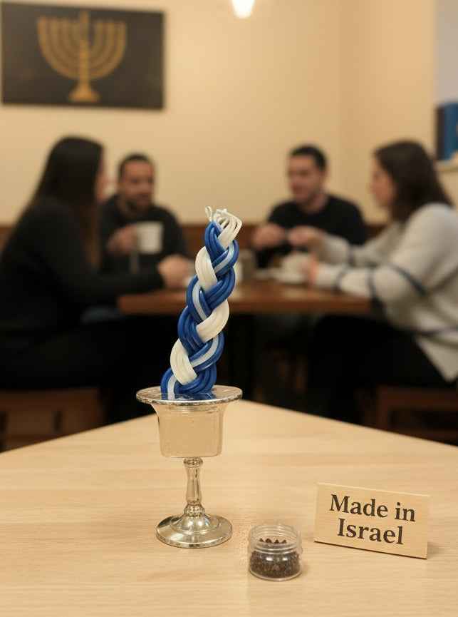 Havdalla Candle with Besamim *Product of Israel