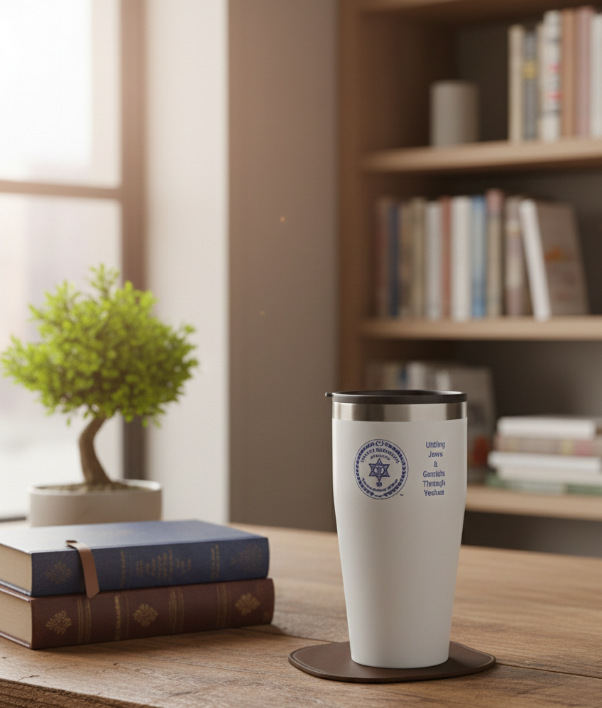 20oz Travel mugs BookNook Logo