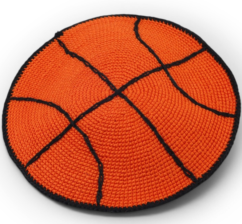 Crochet Kippah/Yarmulke *Product of Israel (Disclaimer: Colors may vary, depending what's in stock