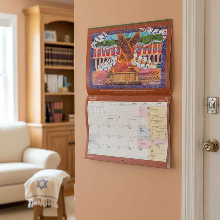 Sept2025-Dec2026 Calendar Product of Israel