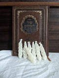 Mini Beeswax Havdalah Candles - 10 Pack
