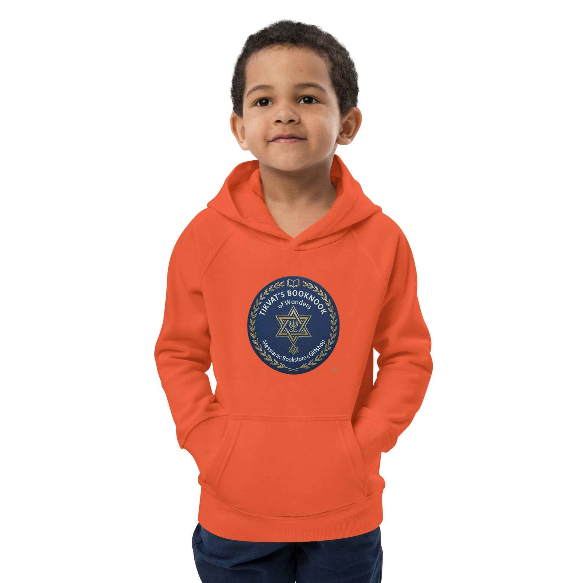 Kids eco hoodie *only available online.  only available to ship
