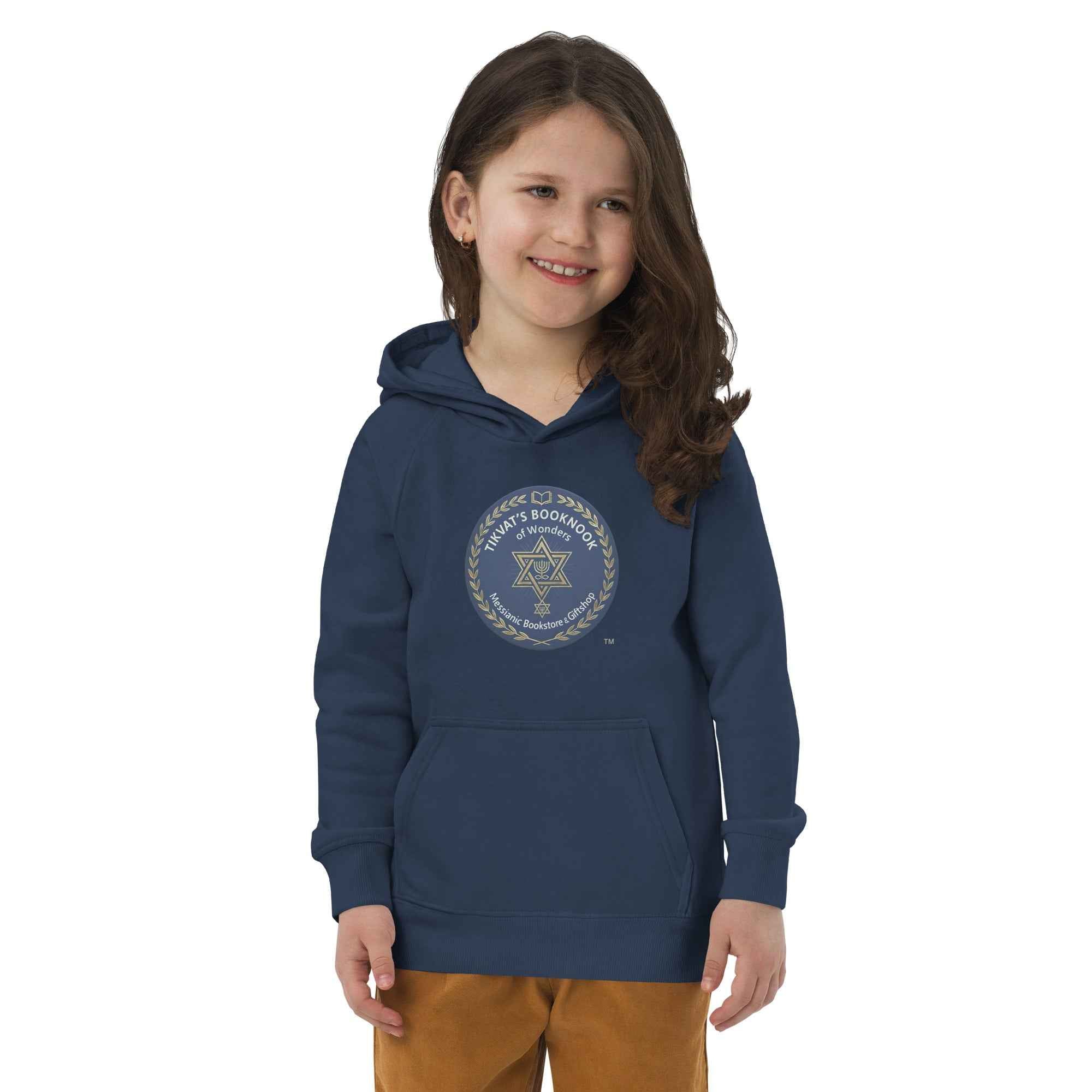 Kids eco hoodie *only available online.  only available to ship