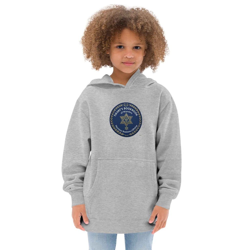 Kids fleece hoodie. *only available online.  only available to ship.
