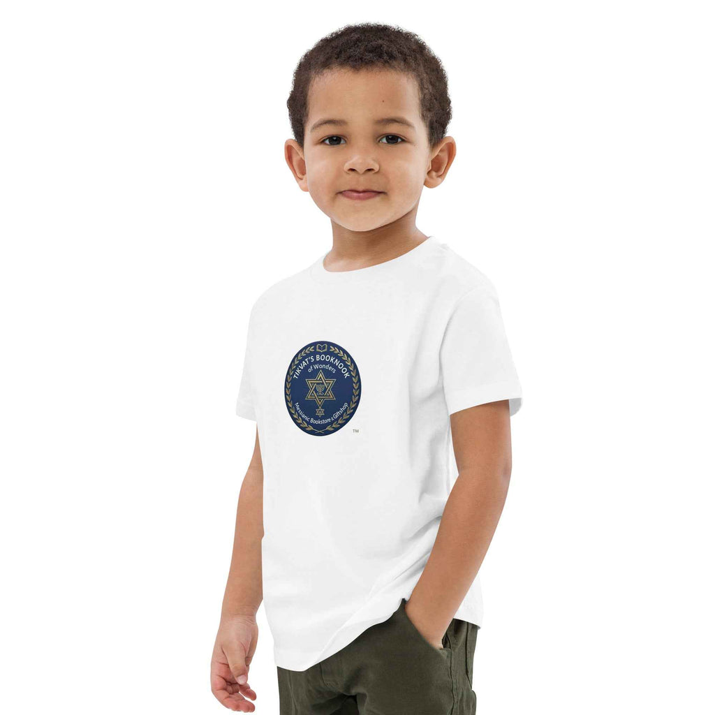 Organic cotton kids t-shirt. *only available online.  only available to ship