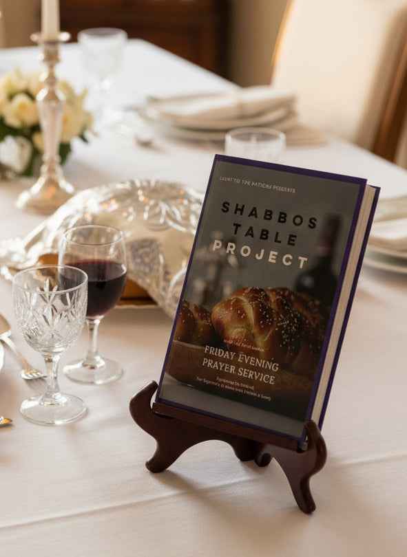 Shabbos Table Project (Beginning the Sabbath for Beginner's at home with friends and Family)