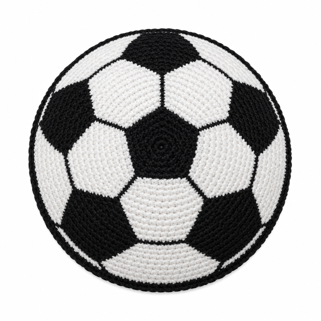 Crochet Kippah/Yarmulke *Product of Israel (Disclaimer: Colors may vary, depending what's in stock