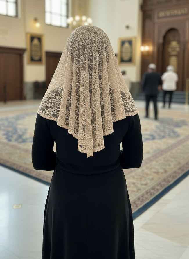 Head Cover Women Tan