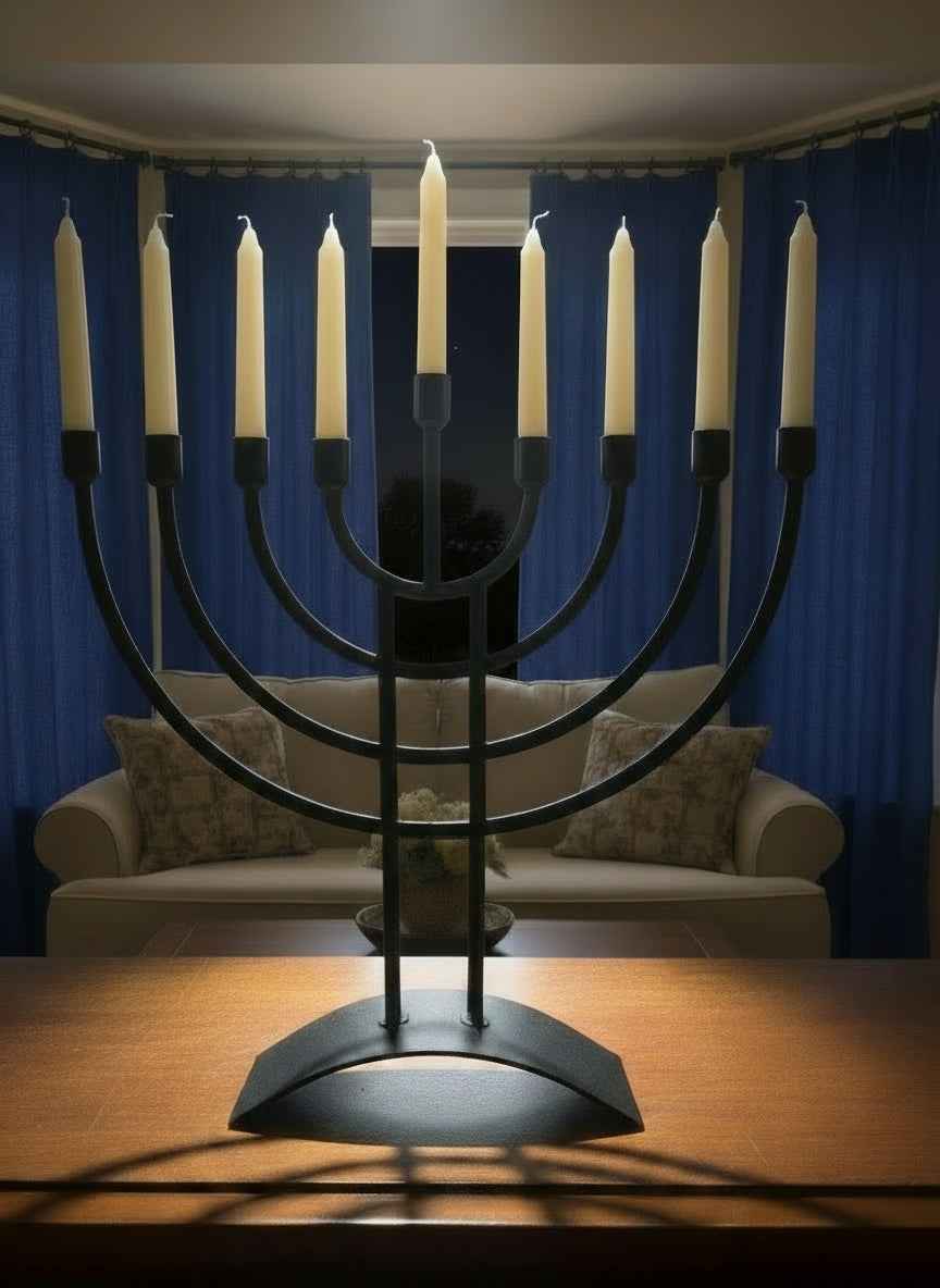 Traditional Hannukah Menorah