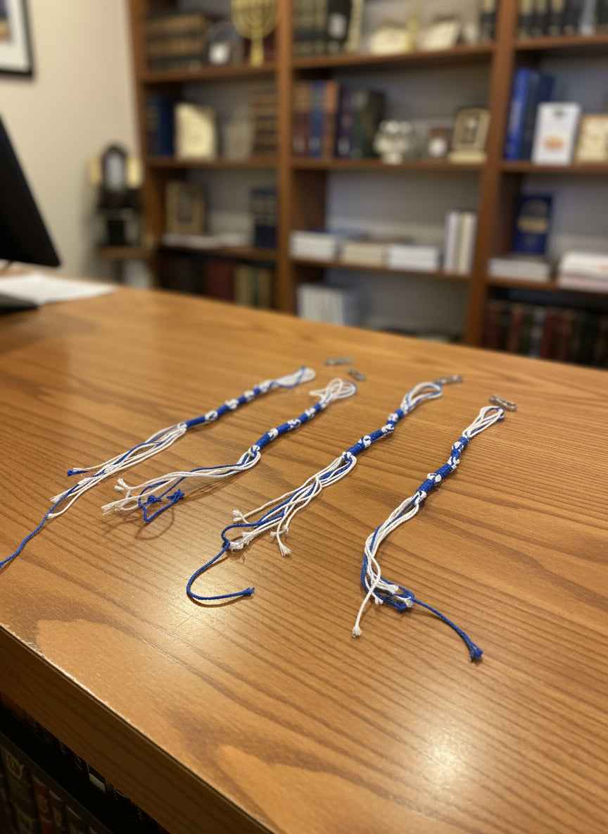 Tzit Tzit for belt loops with belt clips