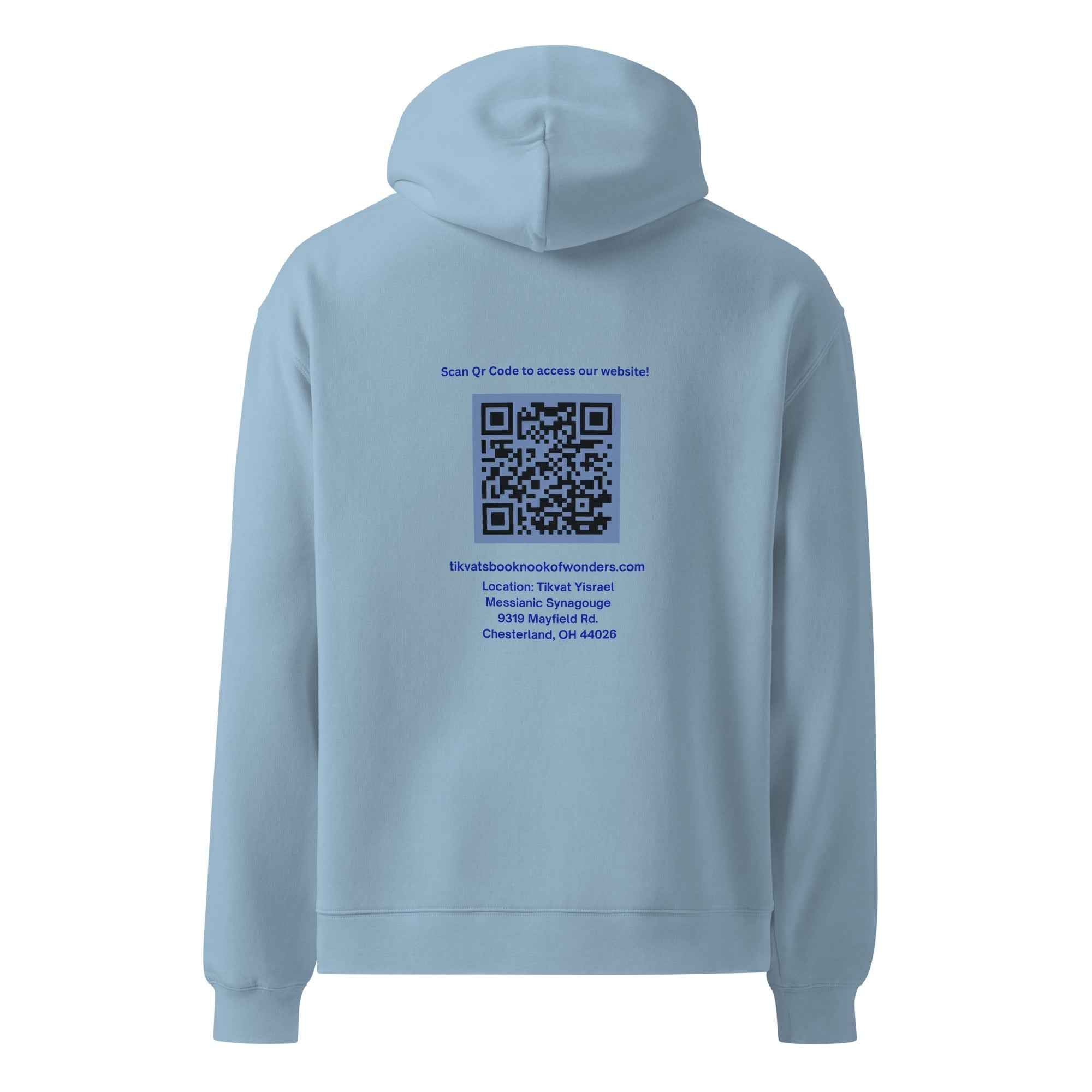 Unisex oversized hoodie Only available online and shipping*