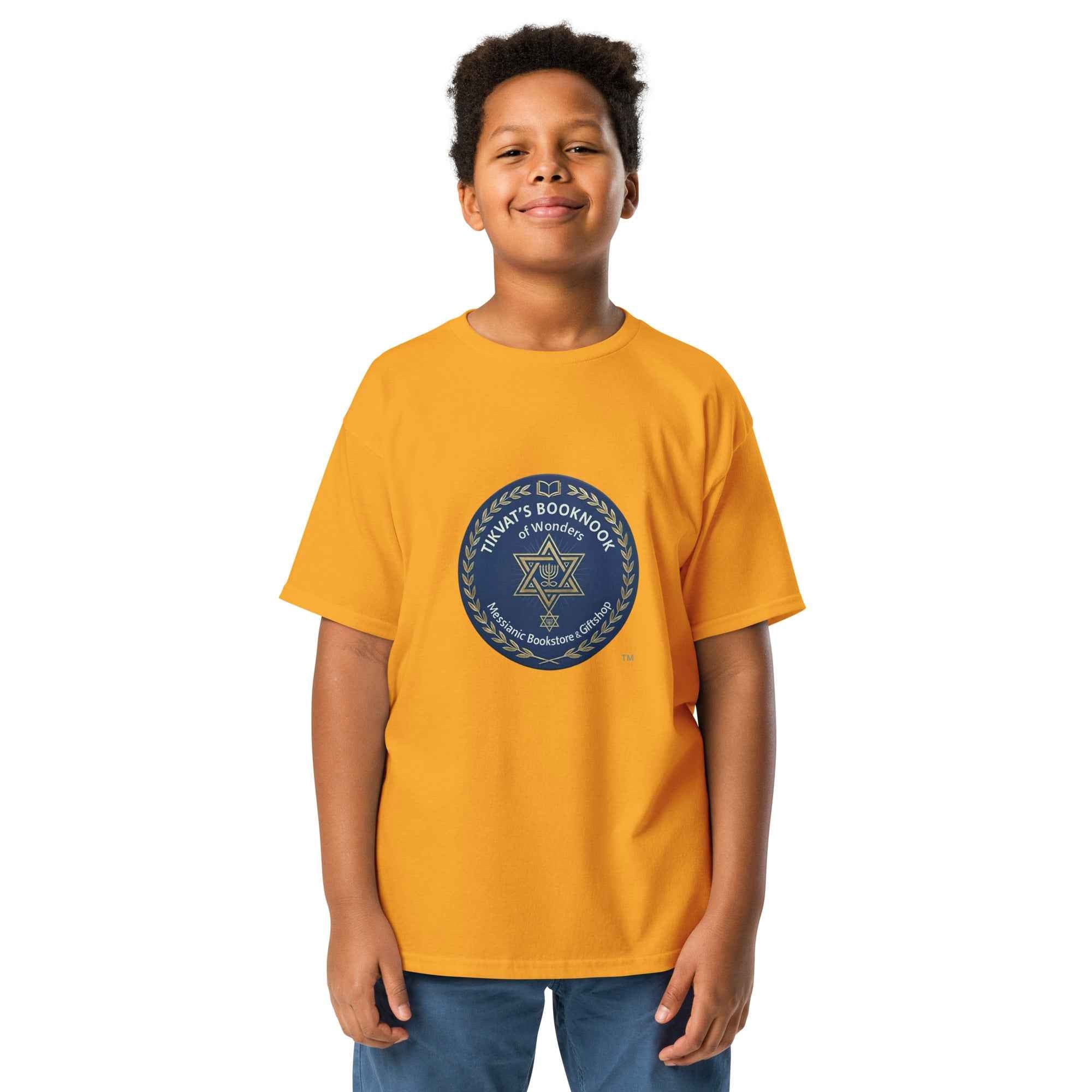 Youth classic tee. *only available online.  only available to ship.